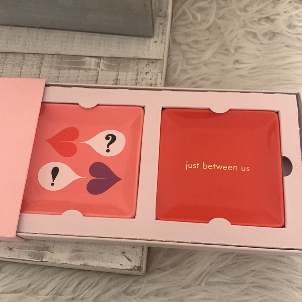 Kate spade sweet talk just between us jewelry trays